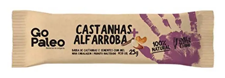 Barra Nuts Cast/alfarroba 25g Super Saude
