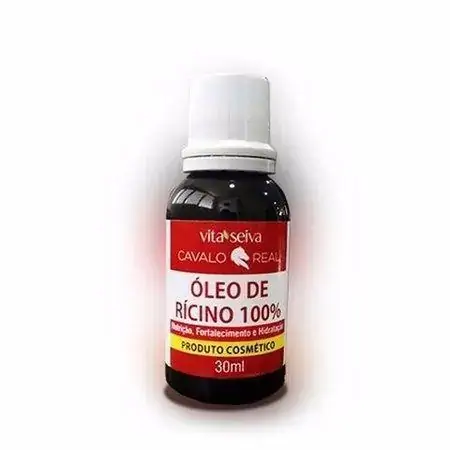 Óleo de Ricino 30ml Cavalo Real Vita Seiva