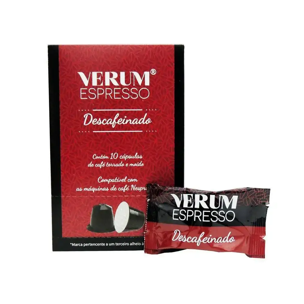 Verum Descafeinado Display C/10 Caps Verum