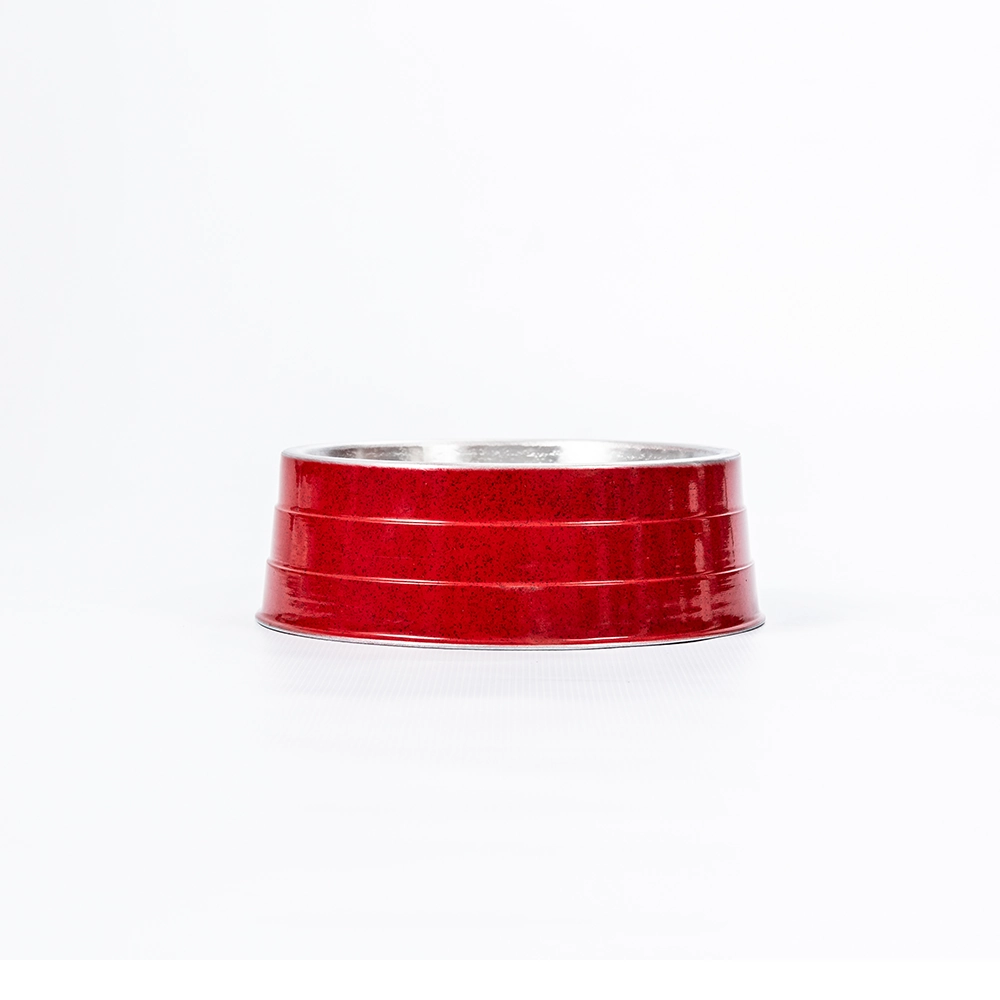 Comedouro Pesado Grande Vermelho 1.75l