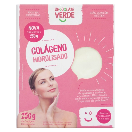 Colageno Choc Verde 300g Hidrolisado