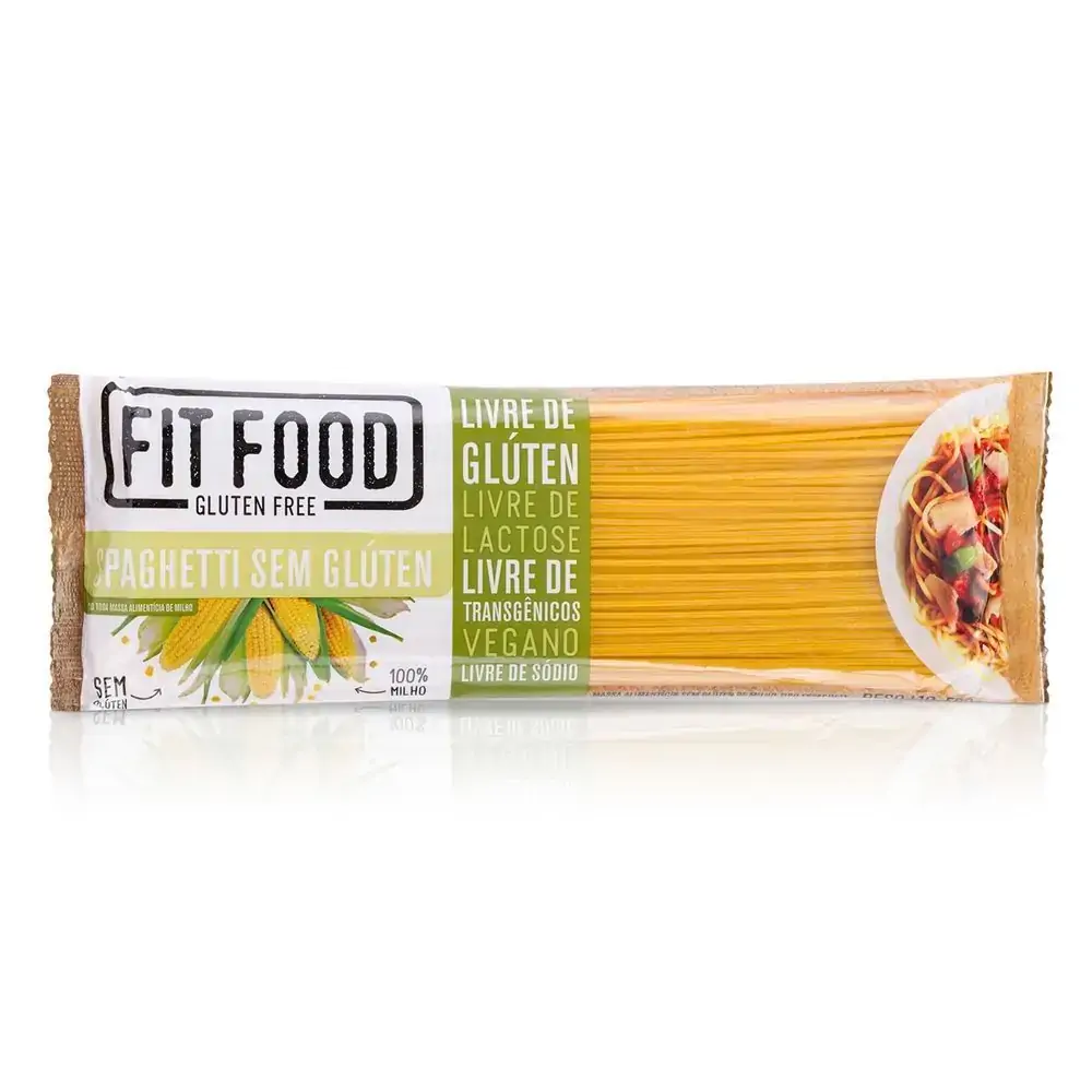 Massa Milho S/ Gluten Spaghetti 500g Fitfood