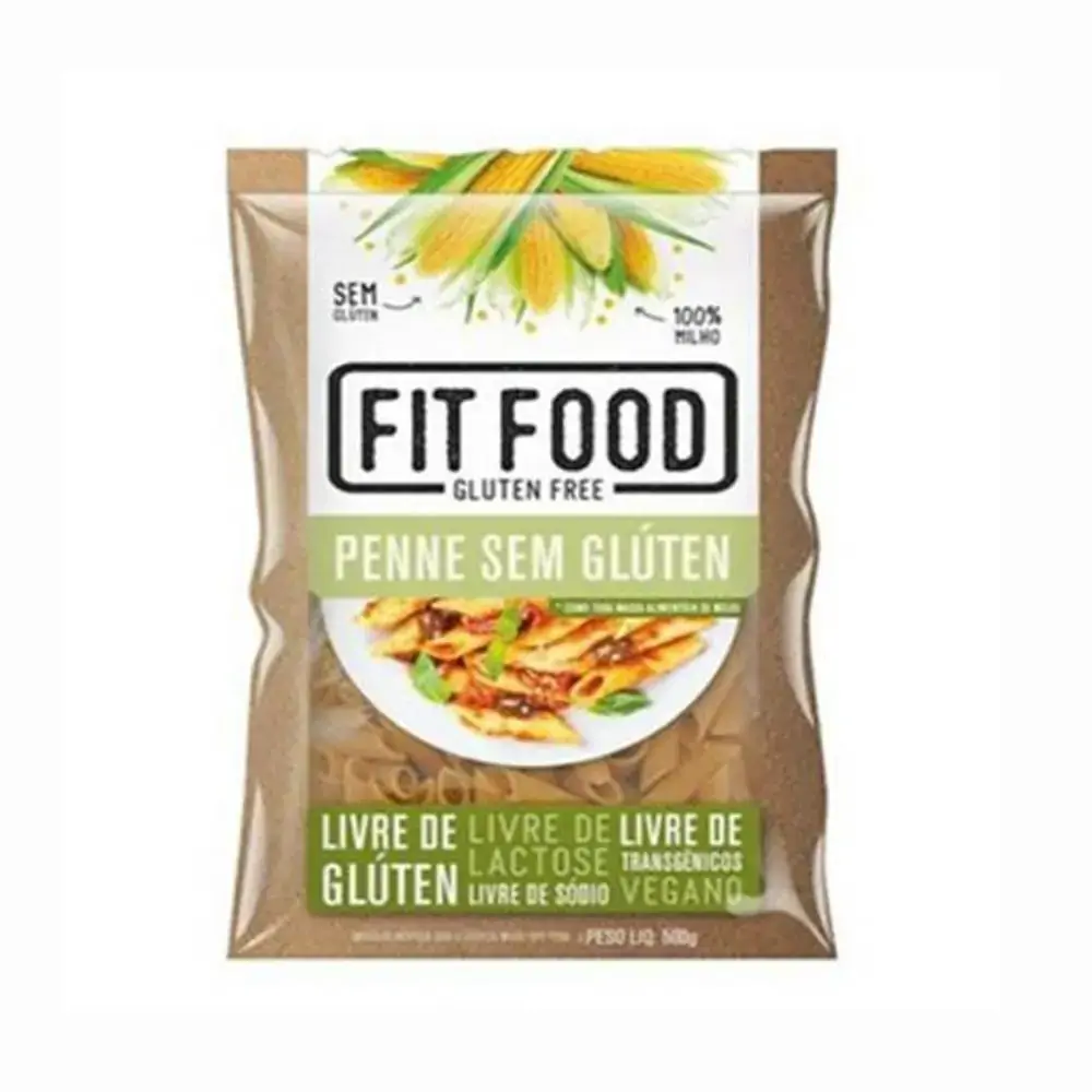 Massa Milho S/ Gluten Penne 500g Fitfood