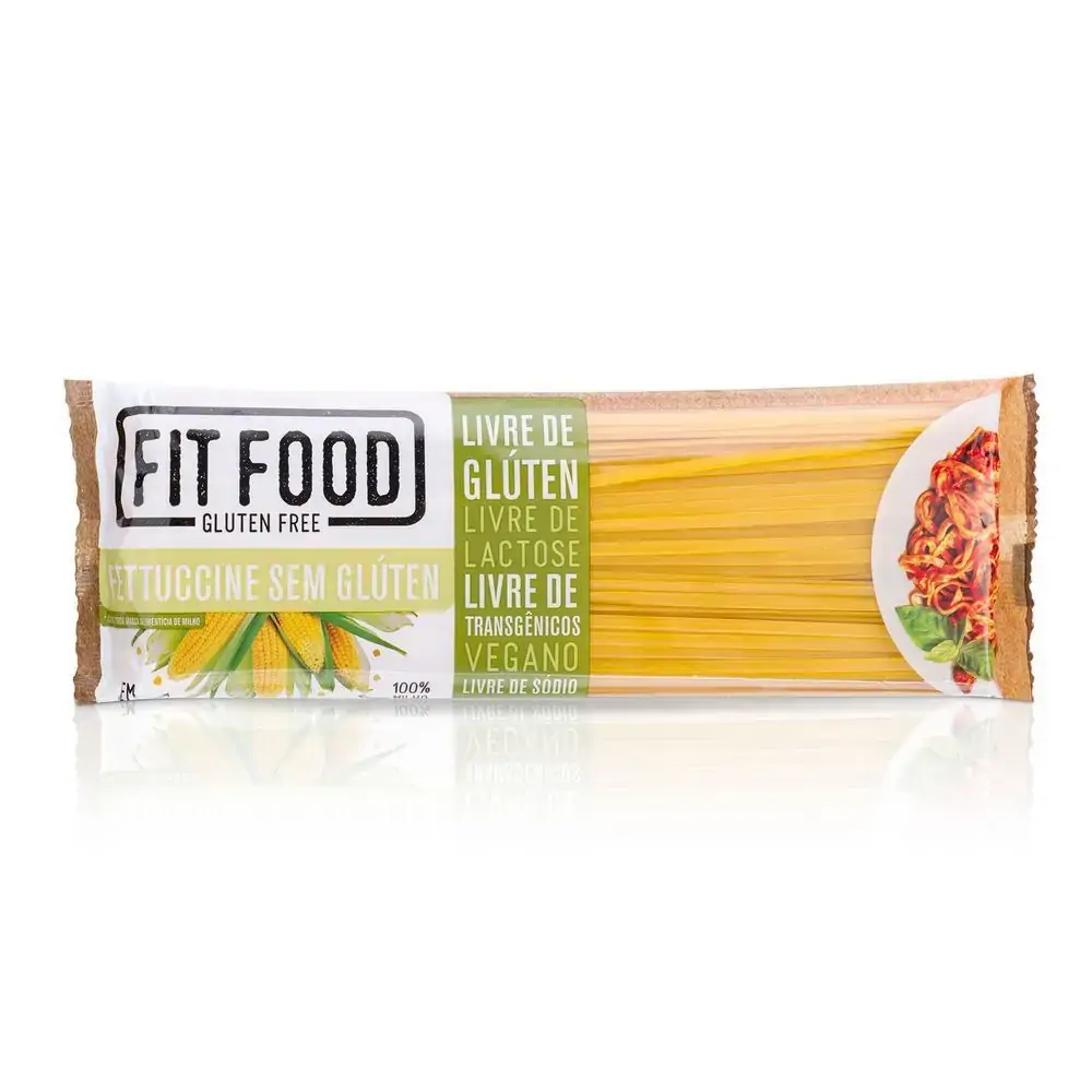 Massa Milho S/ Gluten Fettucine 500g Fitfood