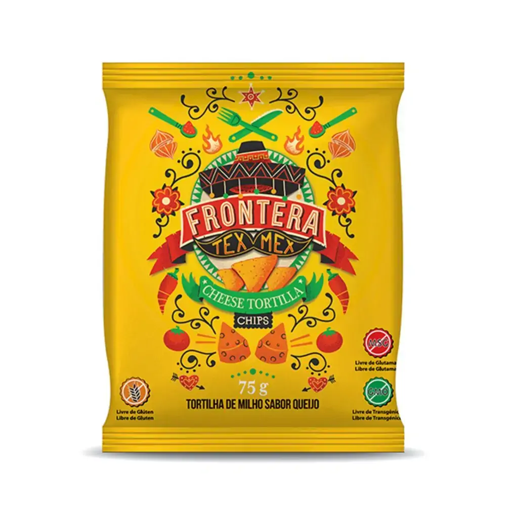 Tortilha Chips Queijo Cheese 75g Latinex