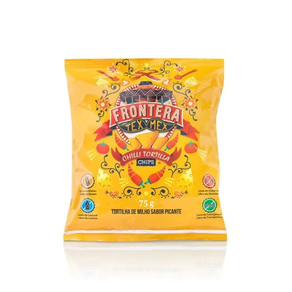 Tortilha Chips Picante 75g Frontera .