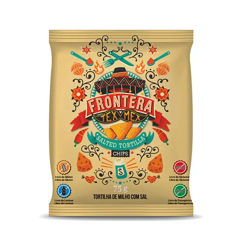 Tortilha Chips Milho 75g Frontera Tex Mex