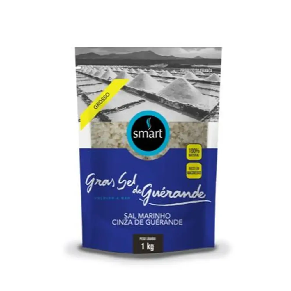 Sal Marinho Cinza Grosso 1kg