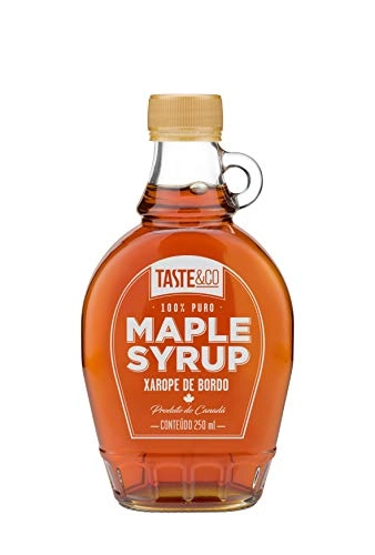 Xarope De Bordo Taste Co Maple Syrup Vidro 250ml
