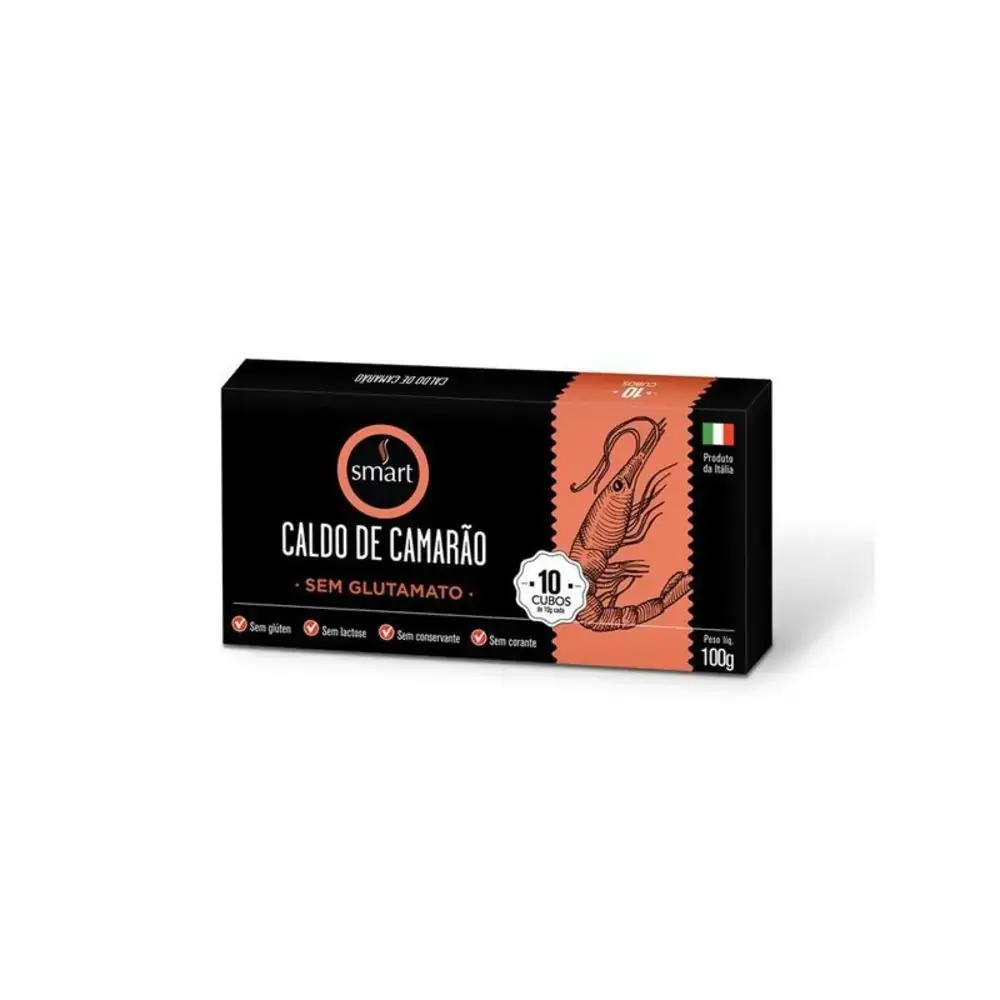 Caldo De Camarão S/glutamato 100g Smart