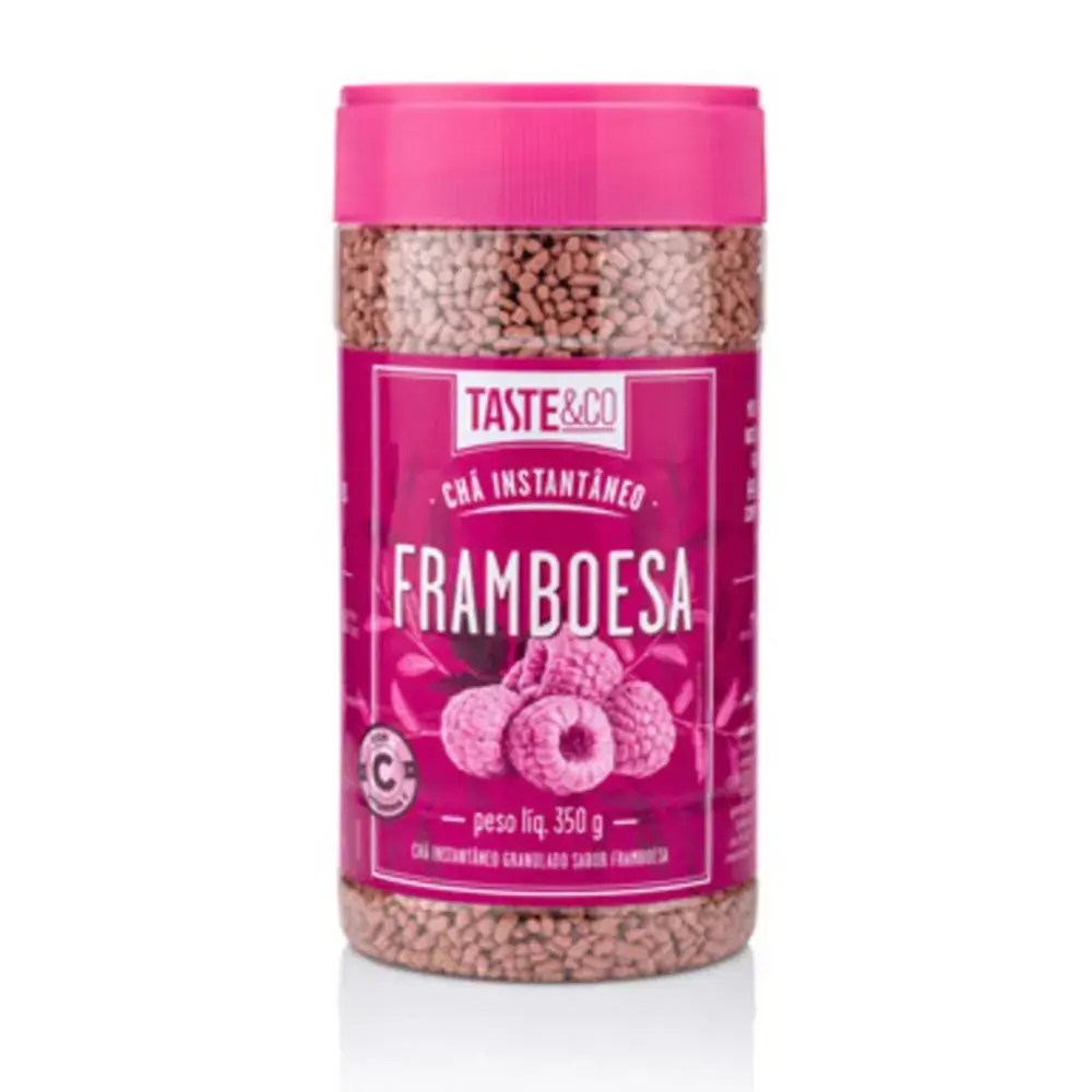 Cha Instataneo Framboesa 350g Taste E Co