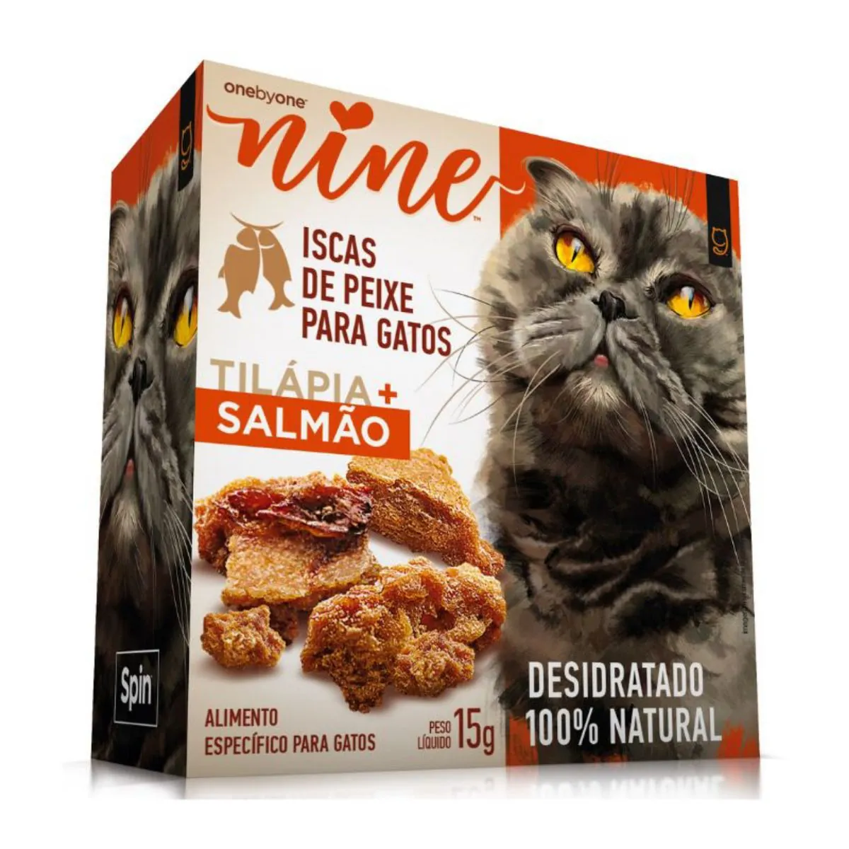 One By One Mini Snack Cat 15g Tilapia/salmao