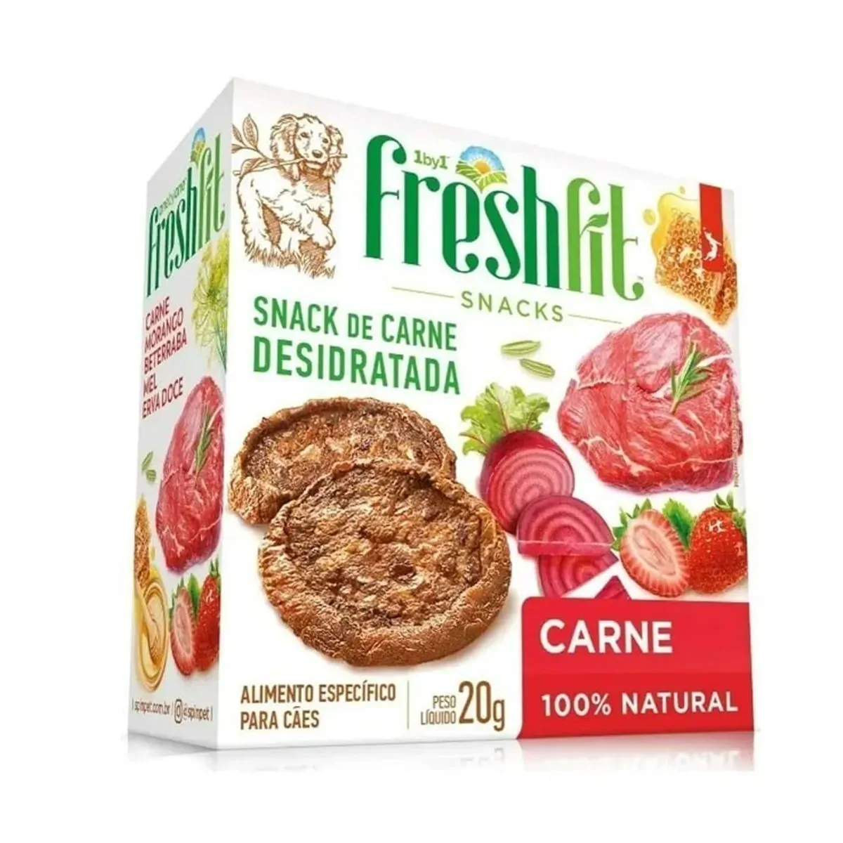Spin Pet Mini Freshfit Carne 20g