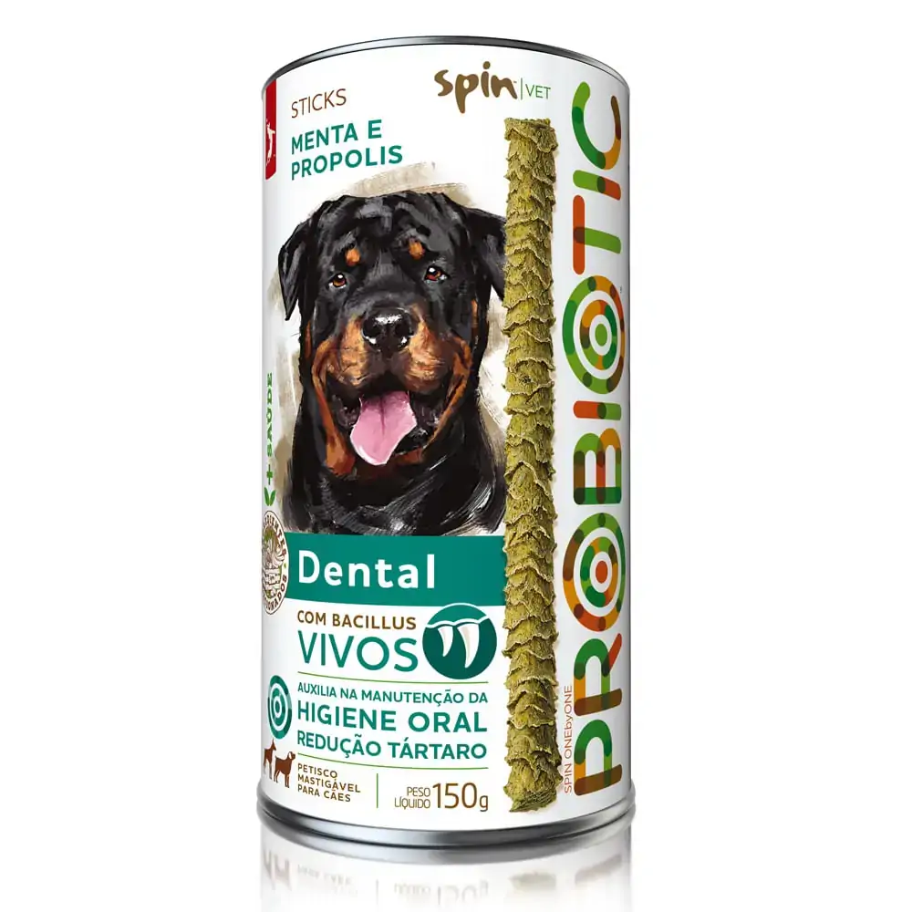 Stick Probiotic Spinpet Para Cães Dental 150g
