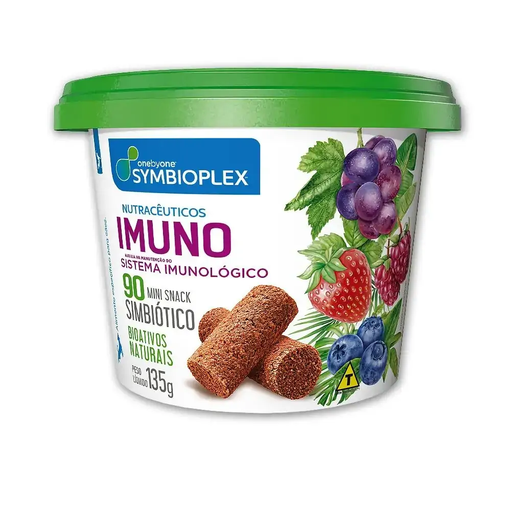 Mini Snack Symbioplex Spin Pet - 135g - Imuno