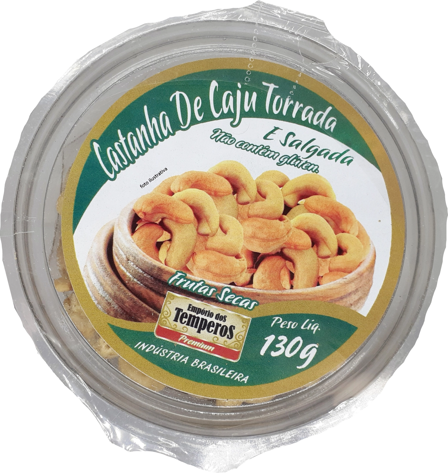 Castanha De Caju Emporio Temperos Torrada 130g