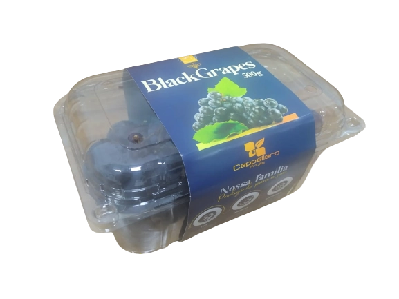 Uva Black Grapes Bdj 500g