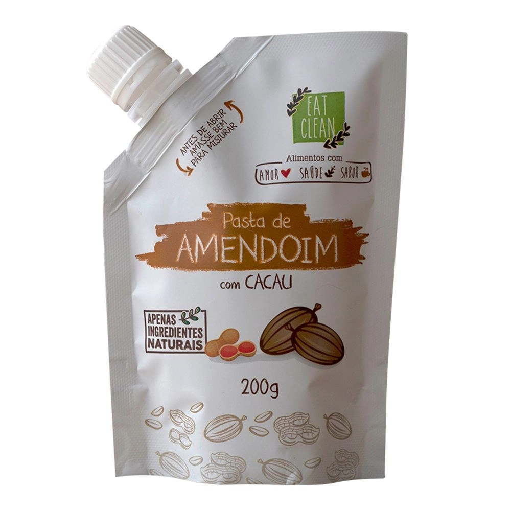 Pasta de Amendoim com Cacau - Eat Clean 200g