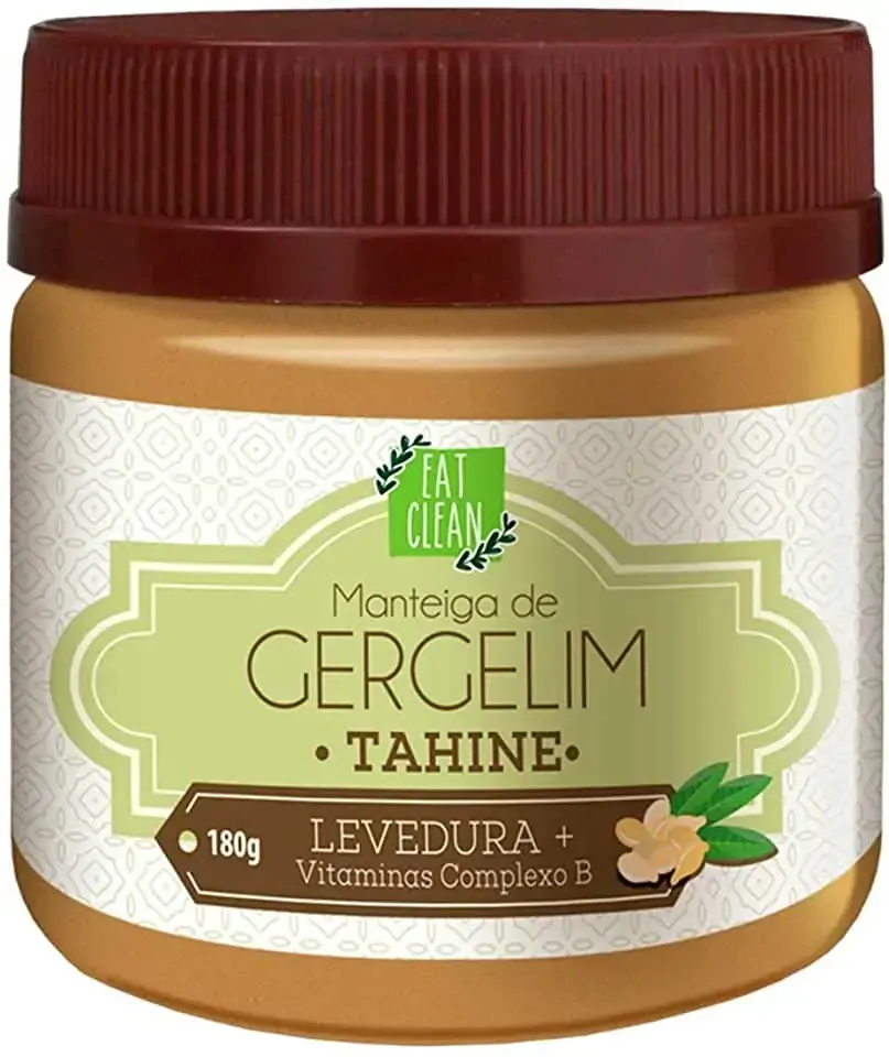 Manteiga De Gergelim Levedura Eat Clean 180g