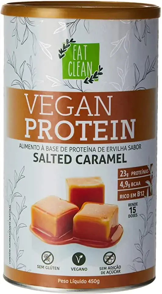 Vegan Protein Caramel Br Eat Clean 450g