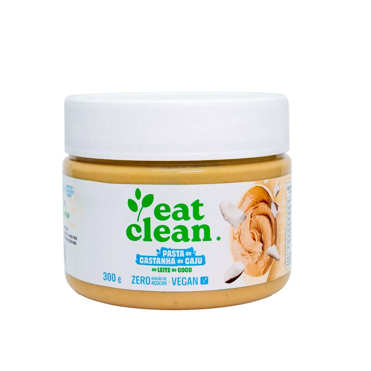 Pasta de Castanha de Caju ao Leite de Coco EAT CLEAN 300g