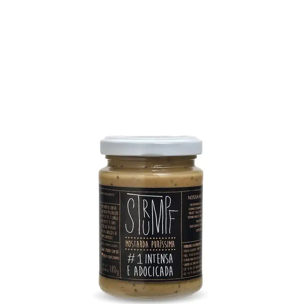 Mostarda Intensa Adocicada Strumpf 180g