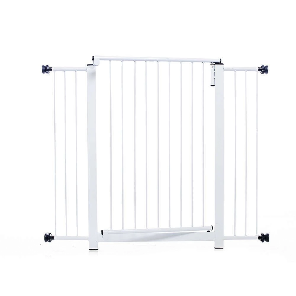 Portão Clássico Maxi Plus Grade Porta NF Pet Branco 1M