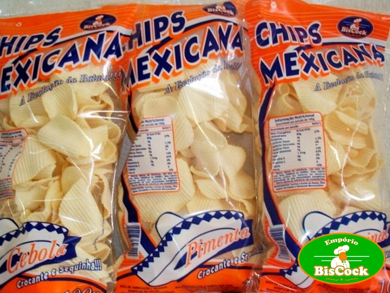 Chips Mexicana Cebola 100g Biscock