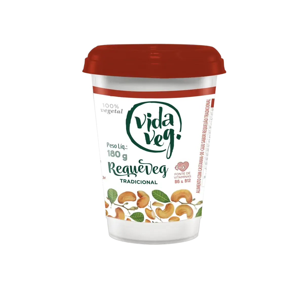 Requeijão Tradicional Vida Veg Requeveg Copo 180g