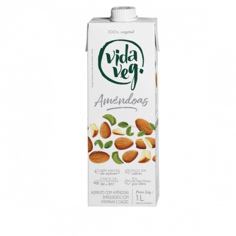 Bebida de Amendoas Vida Veg 1l
