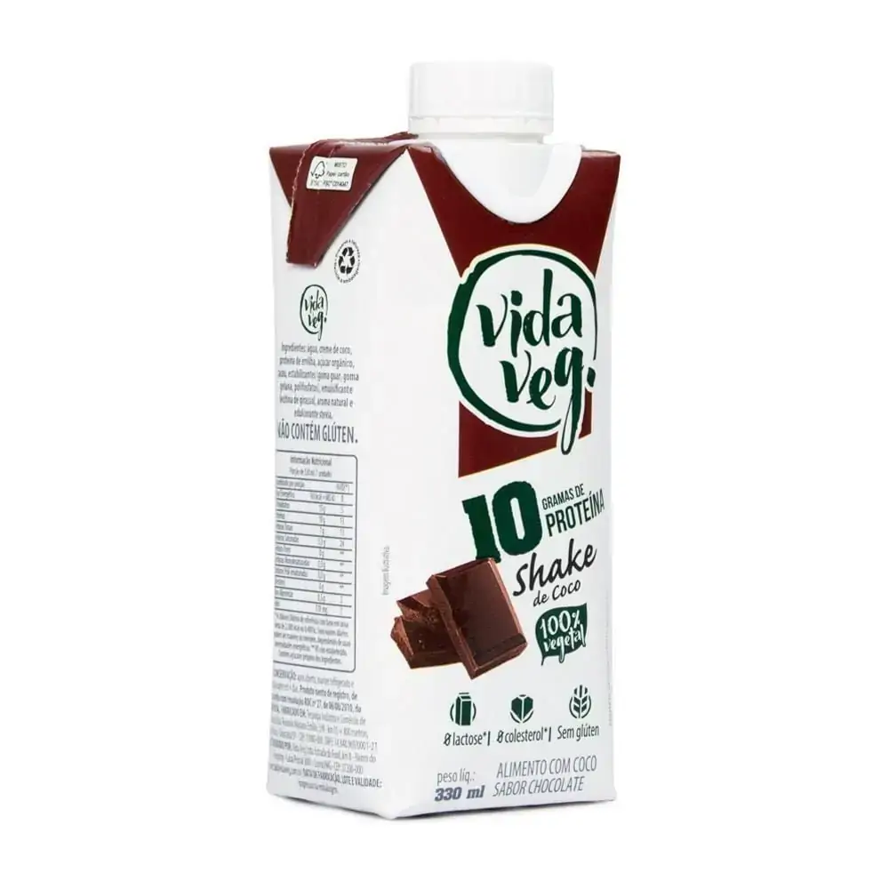 Shake Coco C/chocolate Vida Veg 330ml