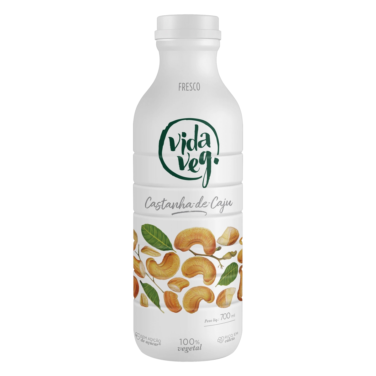 Bebida à Base de Castanha-de-Caju Vida Veg Garrafa 700ml