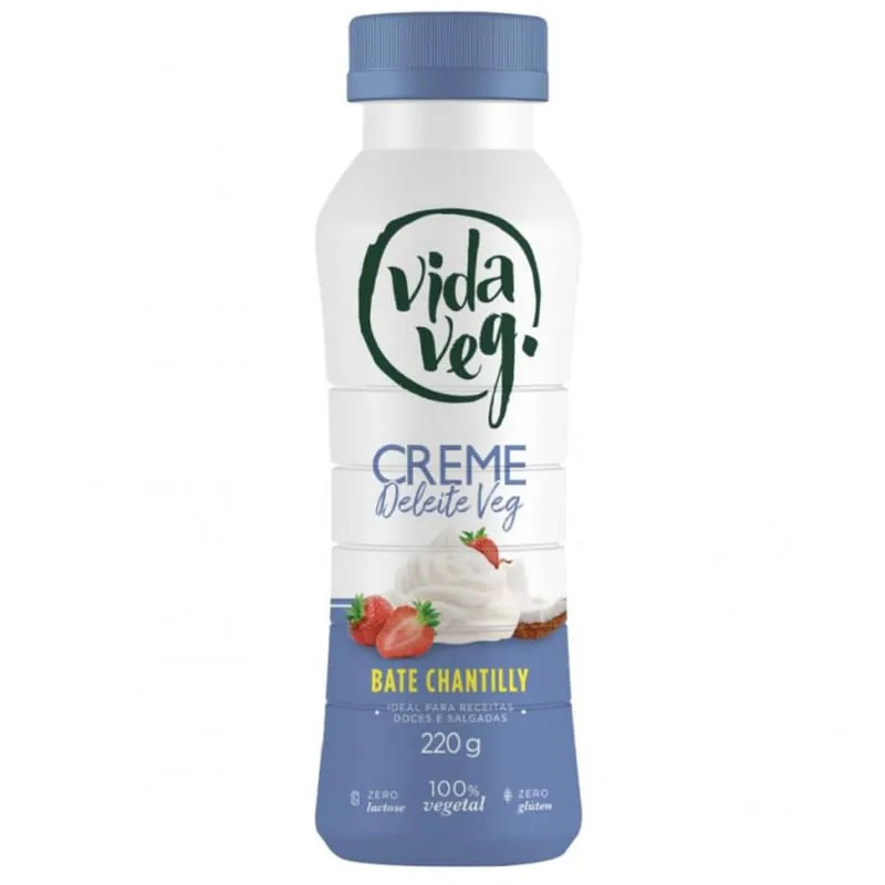Creme Deleite Fresco Vegano Vida Veg 220g