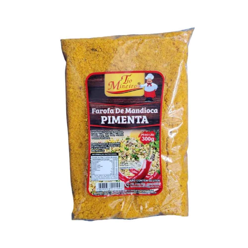 Farofa 400g Tio Mineiro Picante