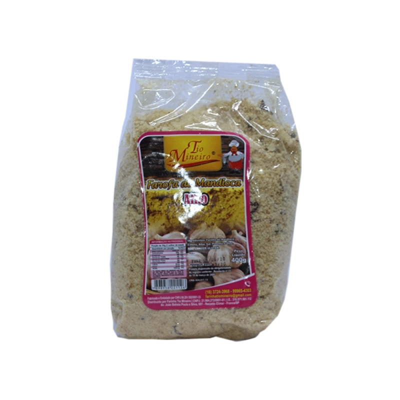 Far. Mandioca 400g Tio Mineir