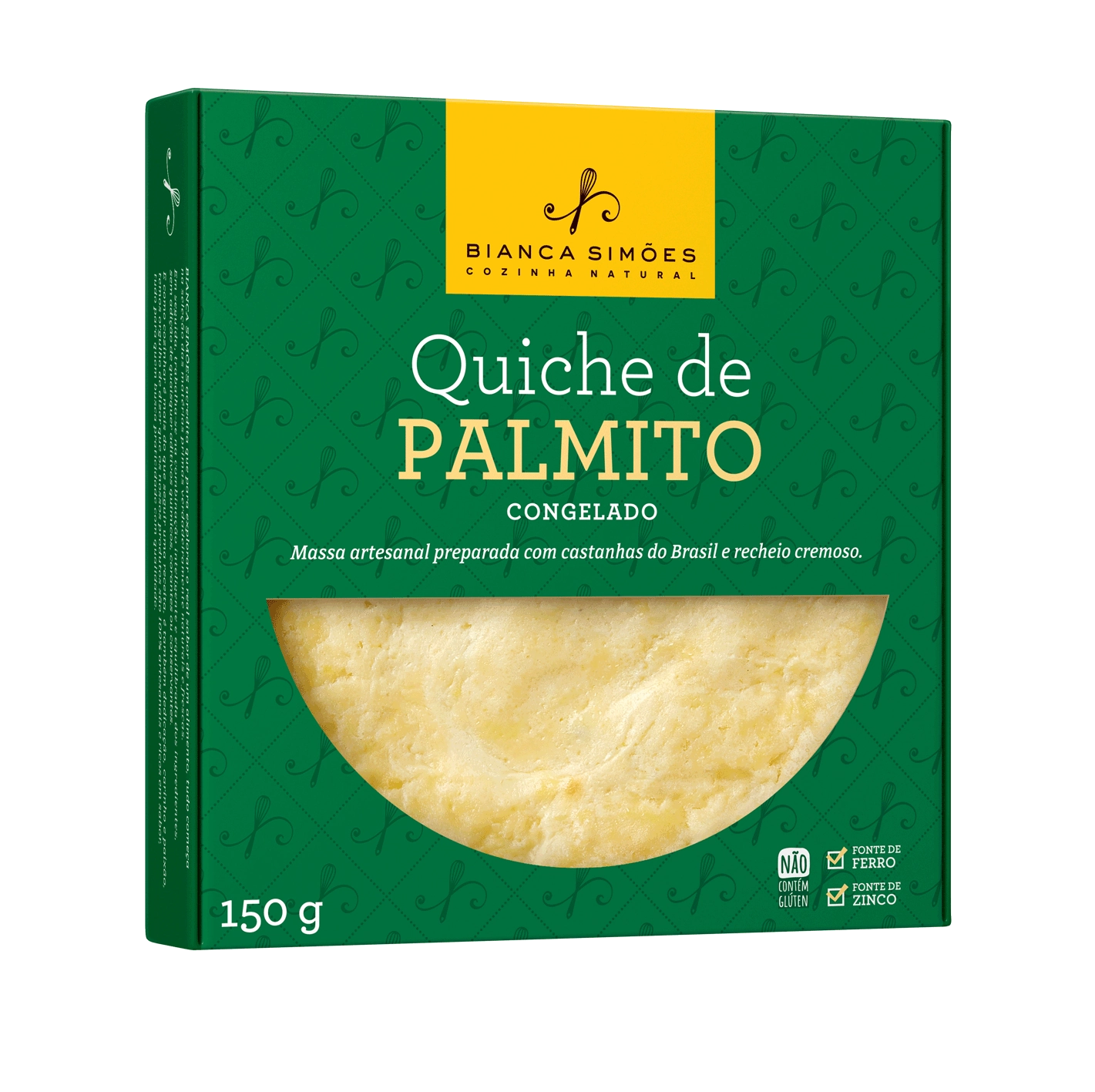 Quiche De Palmito 150g Bianca Simoes