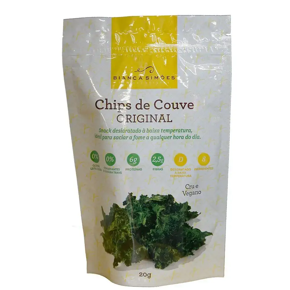 Chips De Couve Desidratada Original 20g Bianca Simões