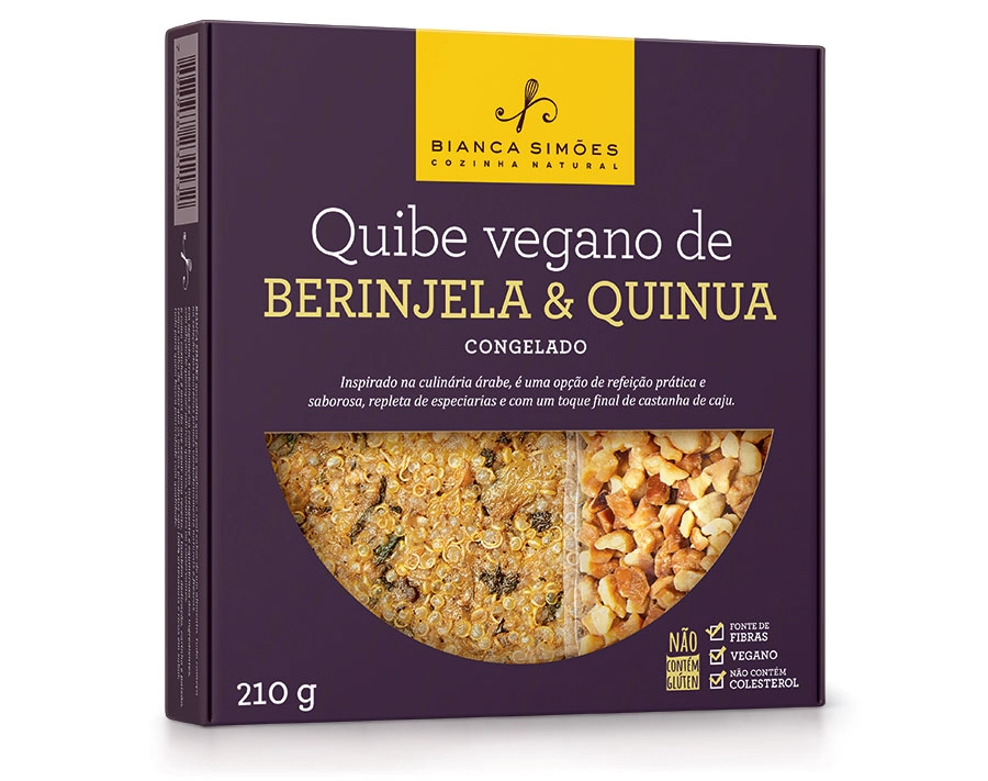 Quibe Berinjela Quinua B Simoes 210g