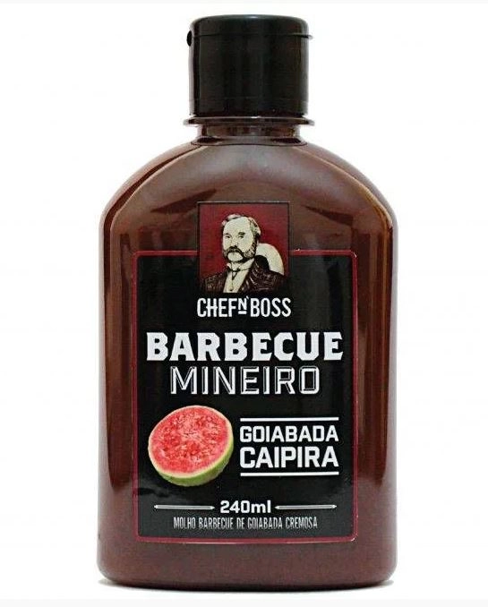 Molho Barbecue Mineiro Chefnb 240ml Goiabad Caipir