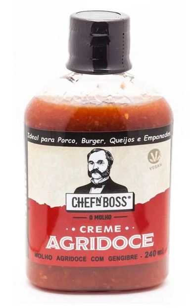 Molho Creme Agridoce Chef Boss