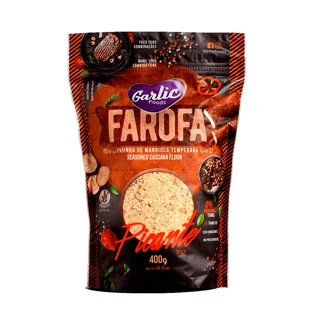 Farofa Mand Garlic 400