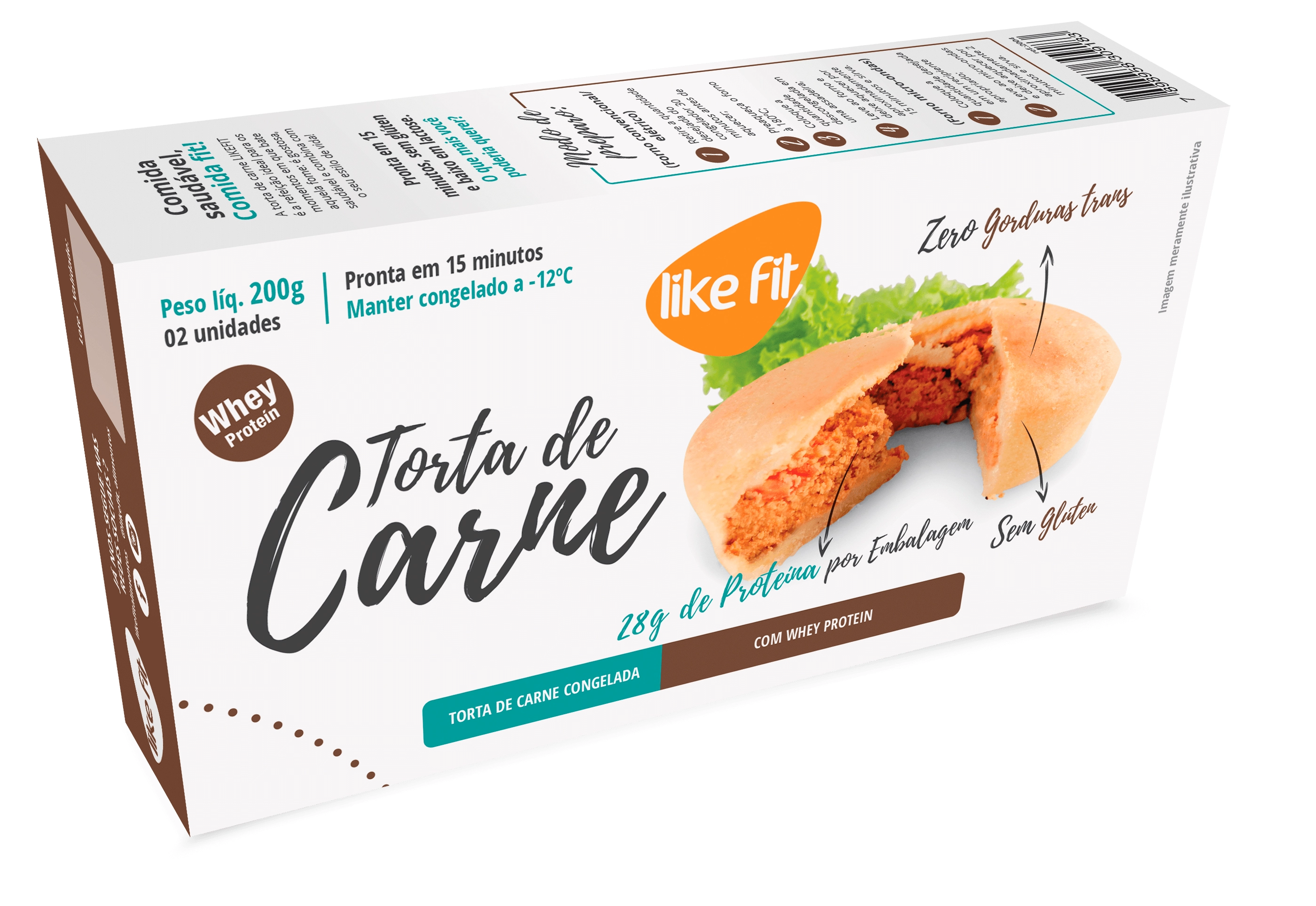 Torta De Carne 32g C/ Whey Life Way