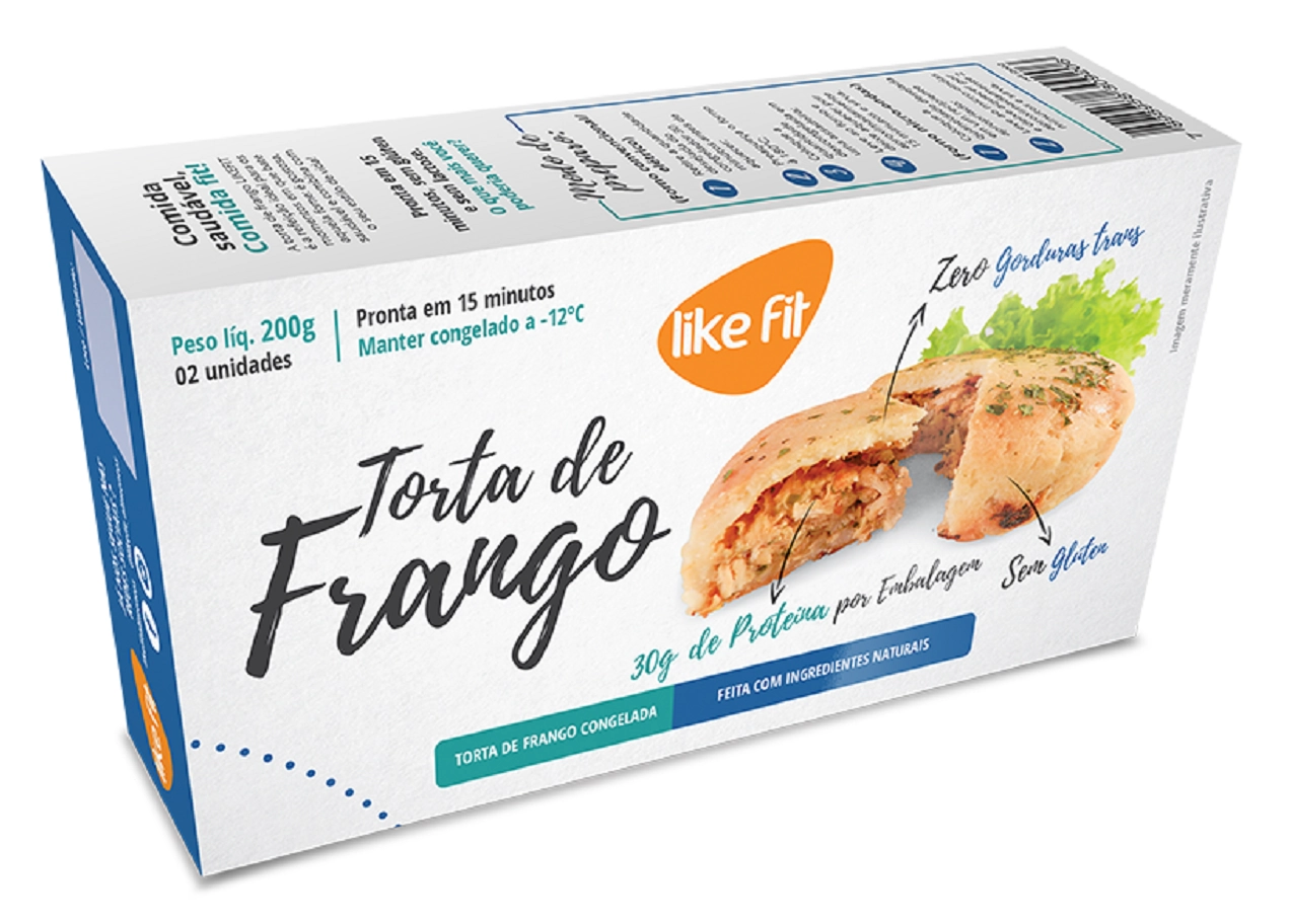 Torta De Frango 2un 200g Unifit