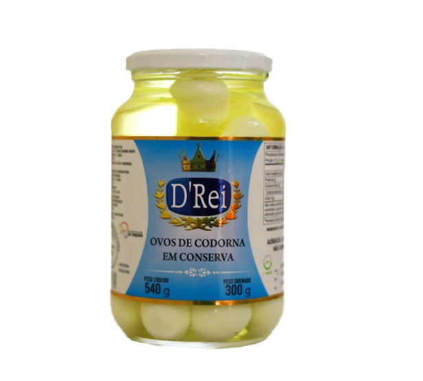 Ovos Codorna D Rei 540g