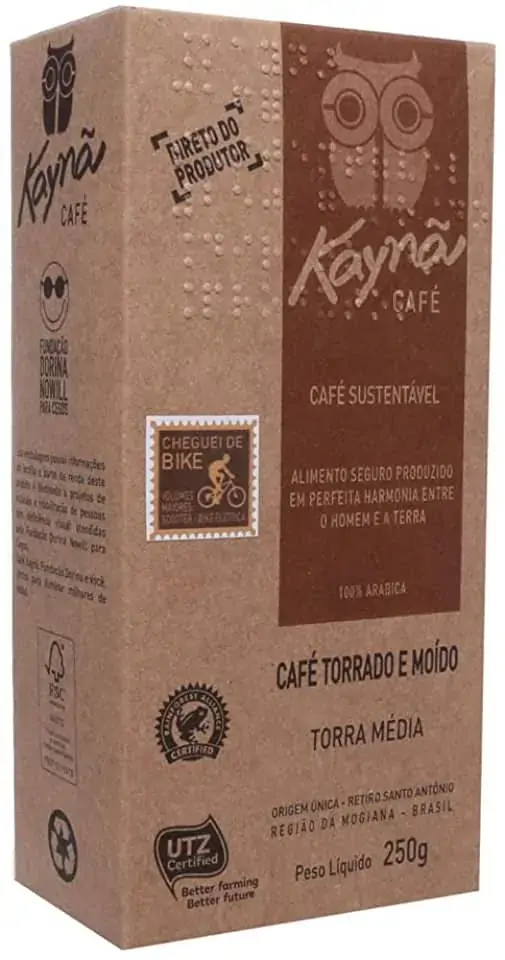 Cafe Kayna Torrado E Moido 250g Kayna