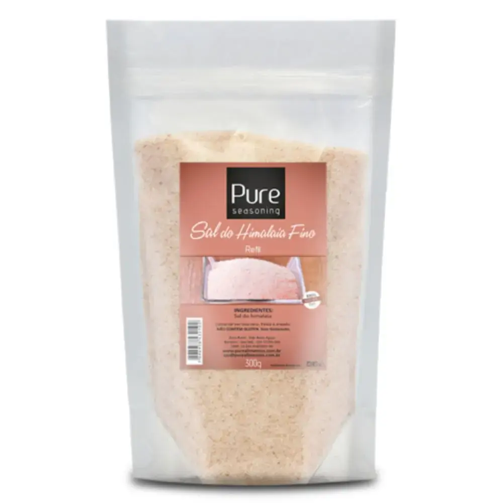 Sal Do Himalaia Fino 300g Pure Seasoning