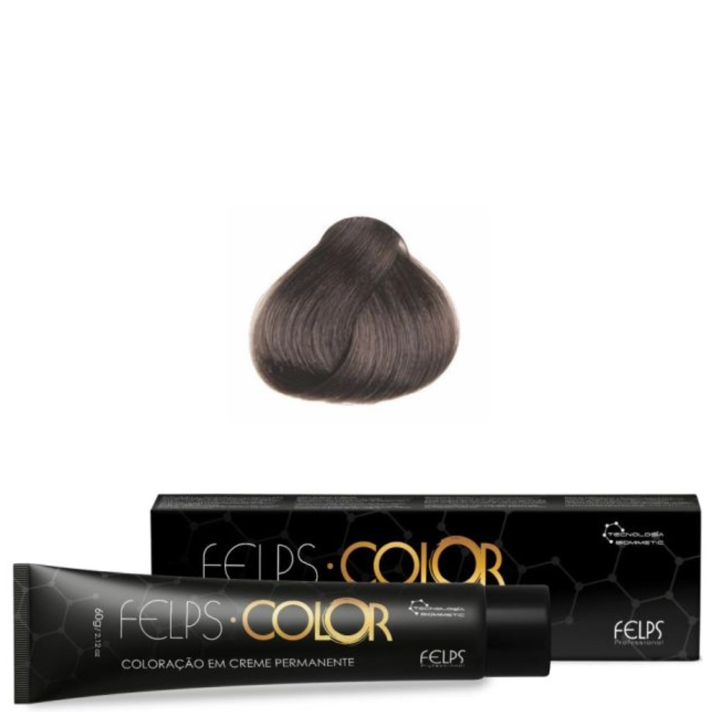 Coloracao Individual Permanente Felps 5/0 Castanho Claro 1un