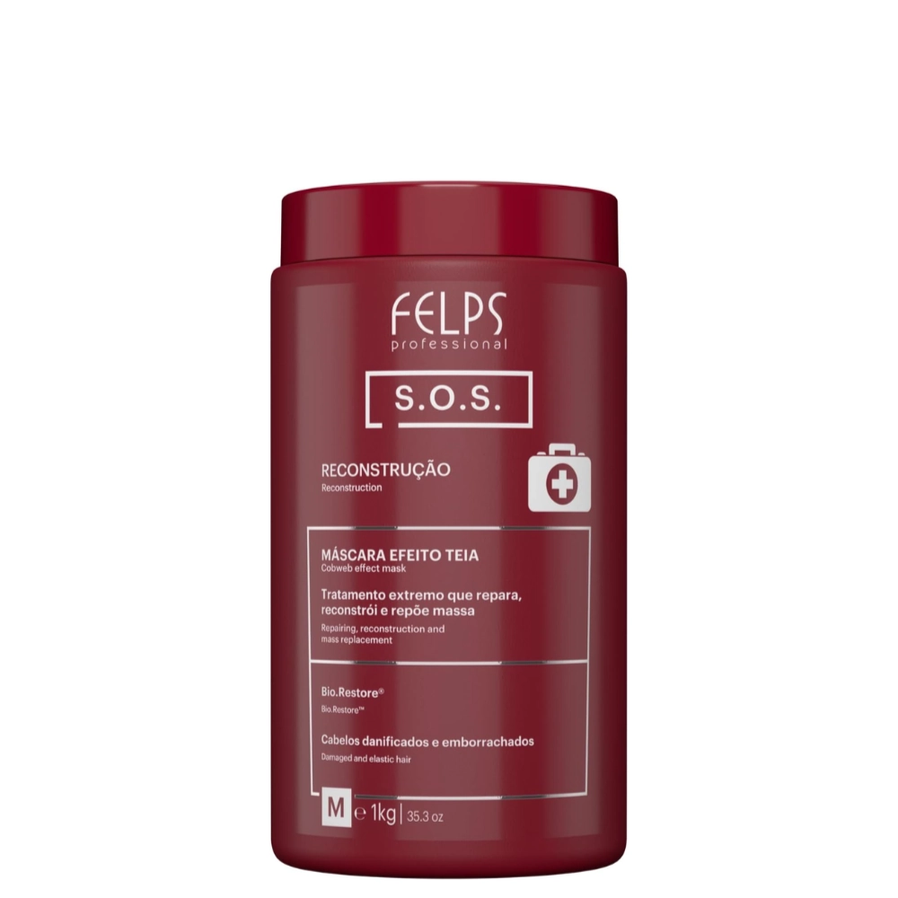Felps Professional SOS - Máscara de Tratamento Extremo Efeito Teia 1kg