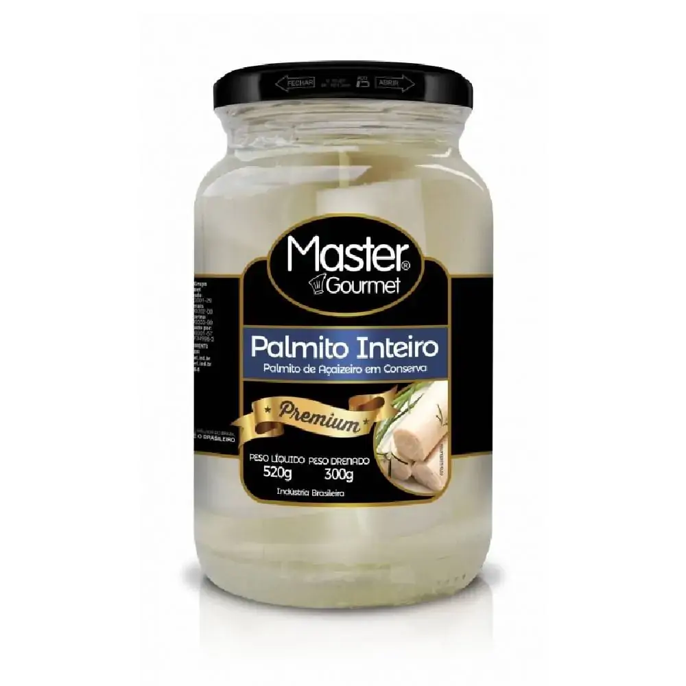 Palmito Master Gourmet Inteiro