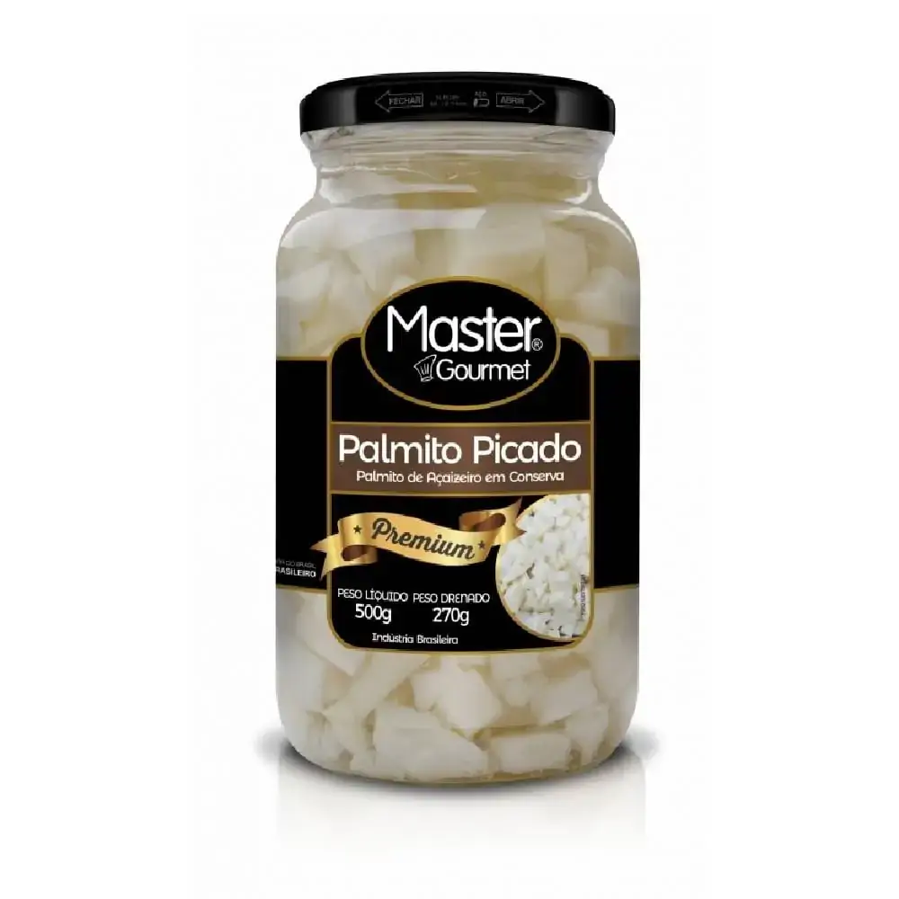 Palmito M Gourmet Vd 270g Pic Acai